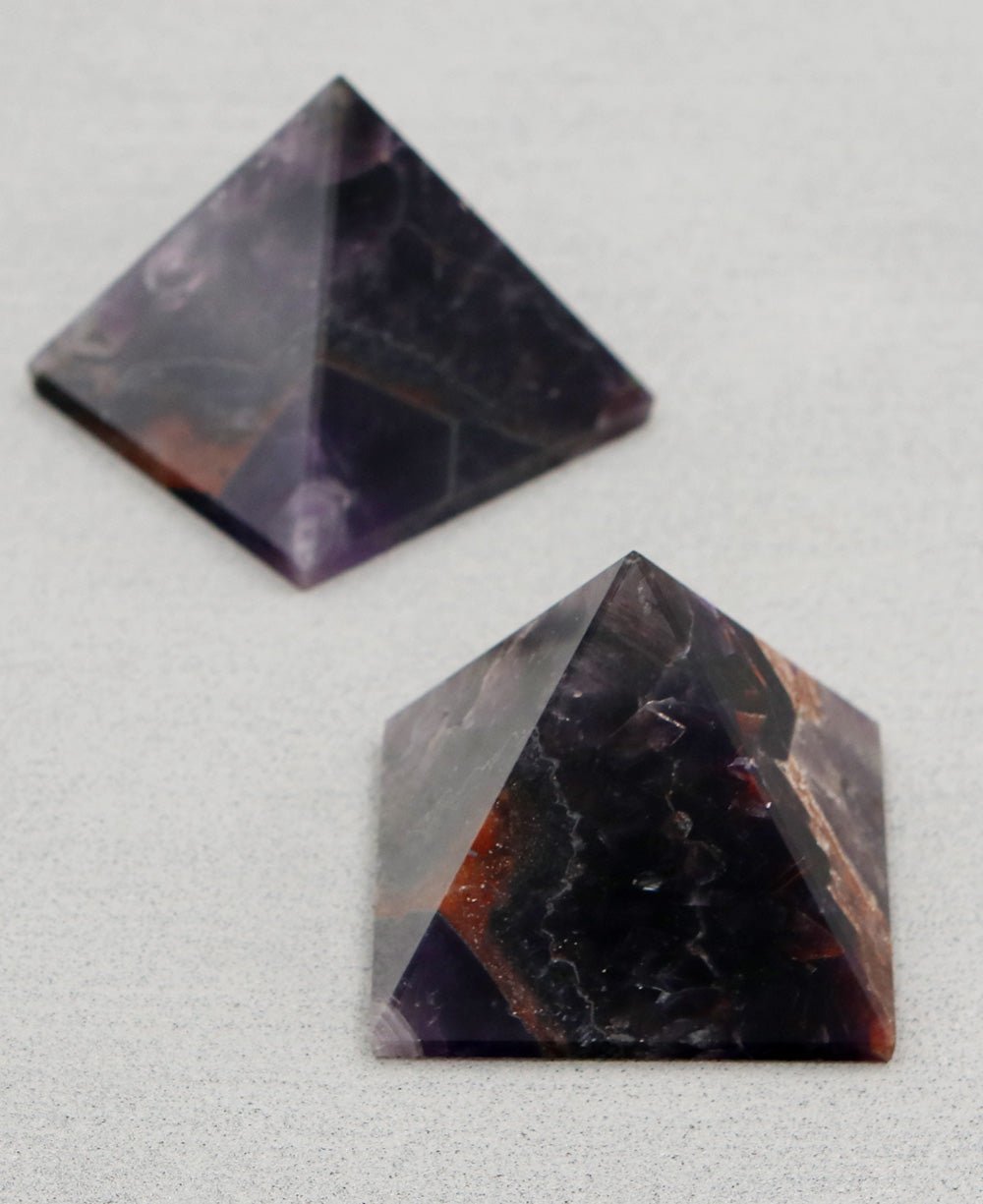 Amethyst Gemstone Pyramid -