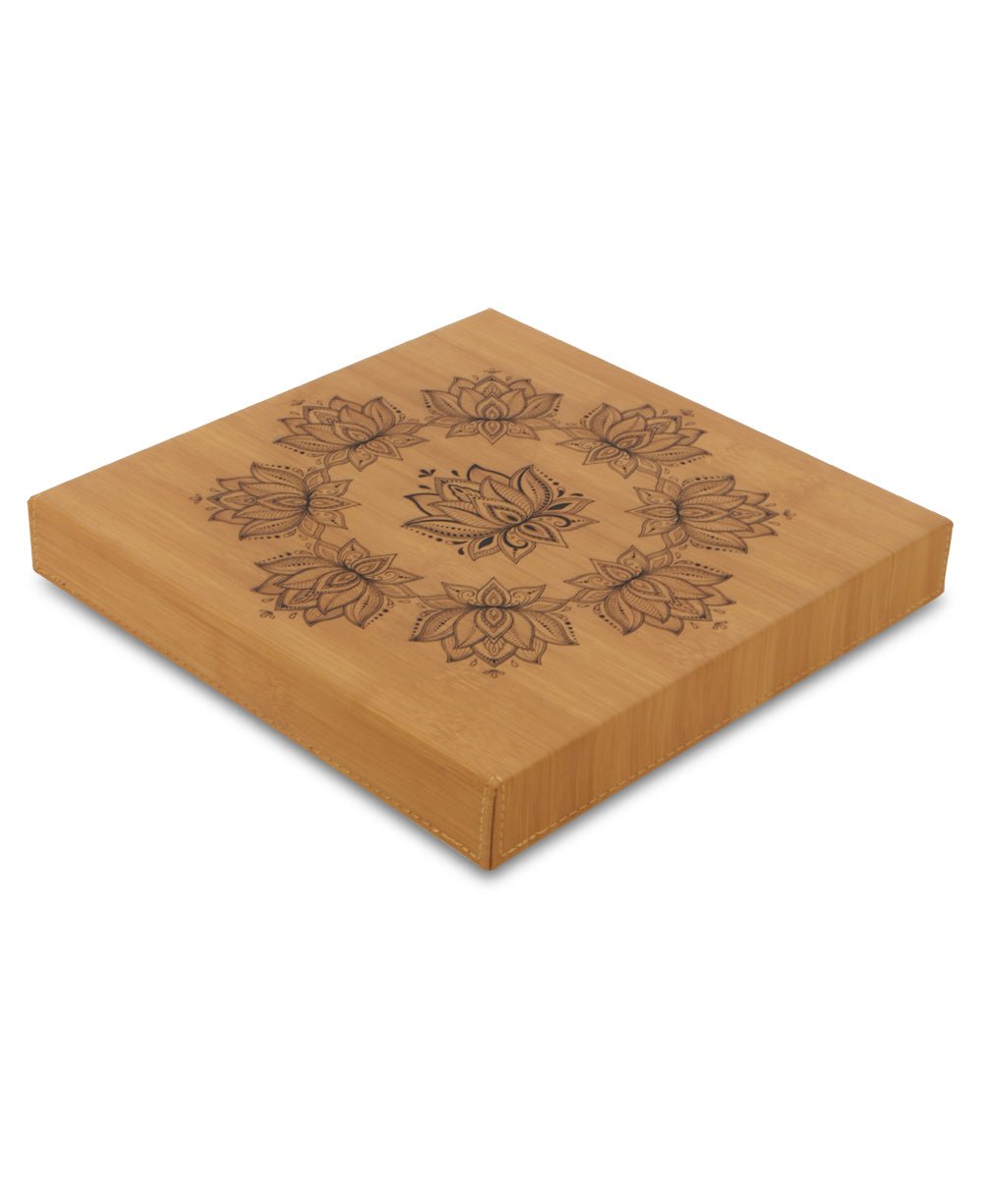 Artistic Circle of Triumph Lotus Wall Art - Posters, Prints, & Visual Artwork