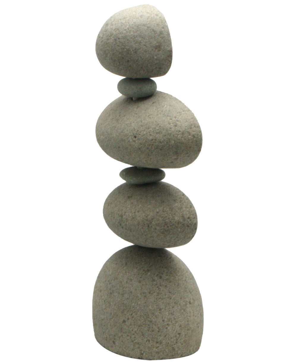 Artistic Om Garden Cairn Sculpture - Sculptures & Statues