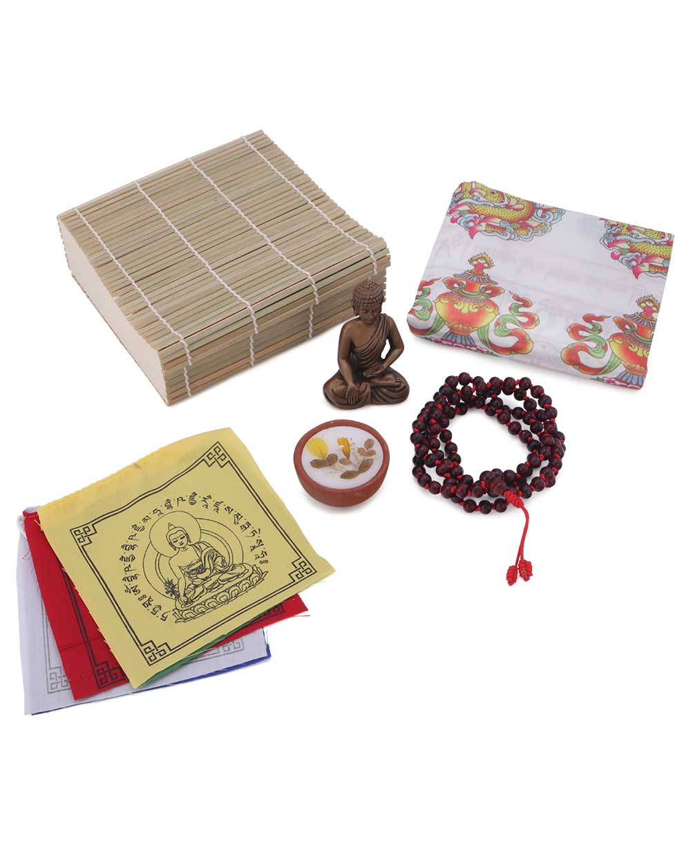 Buddha Meditation Kit Gift Box - Sculptures & Statues