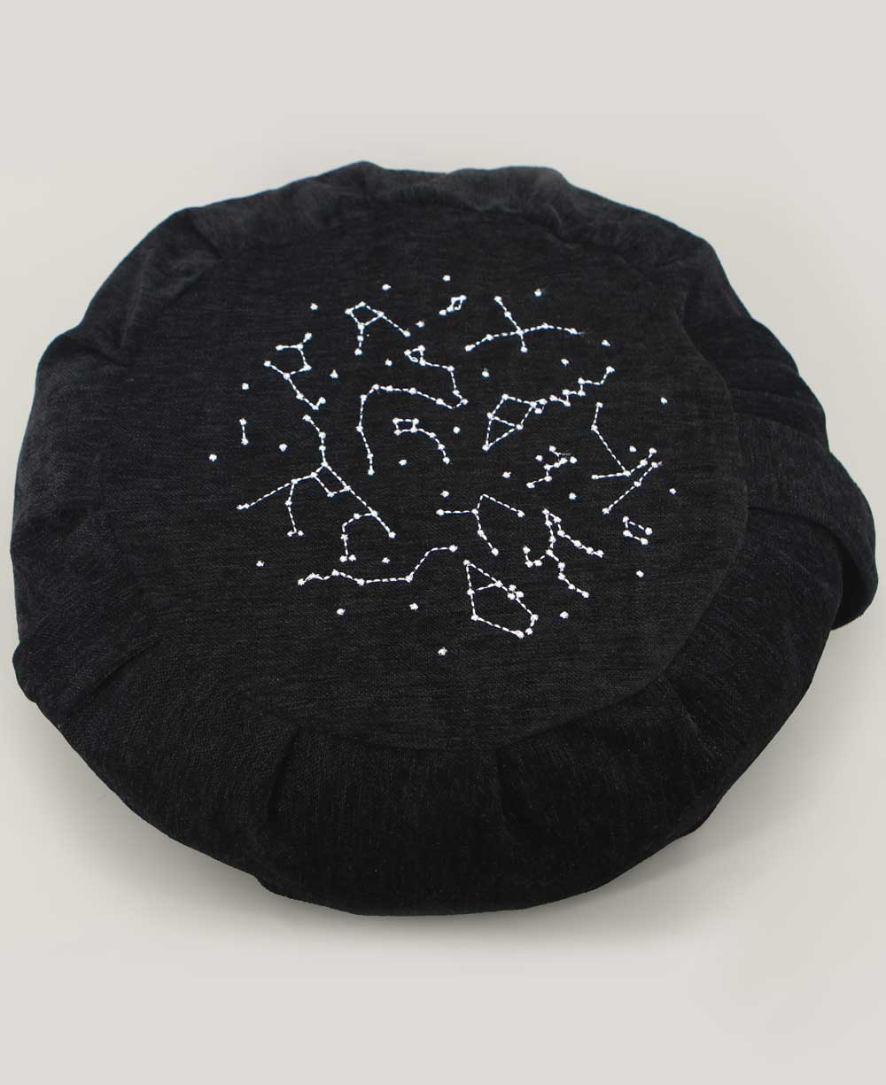 Constellations Design Zafu Meditation Cushion - Massage Cushions