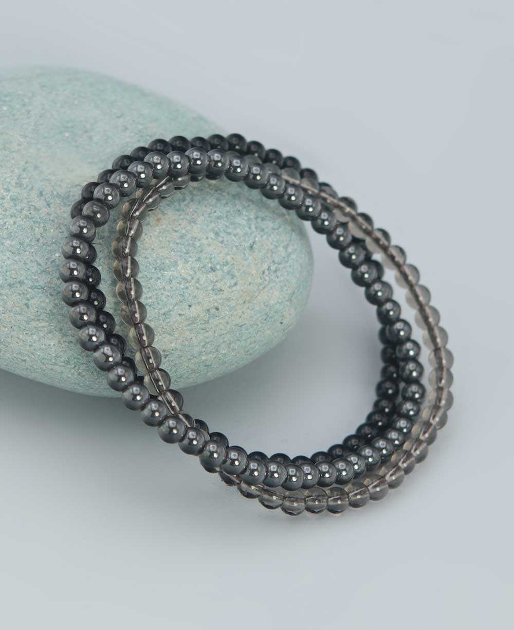 Energy Bracelets for Protection and Centering, Set of 3 - Bracelets