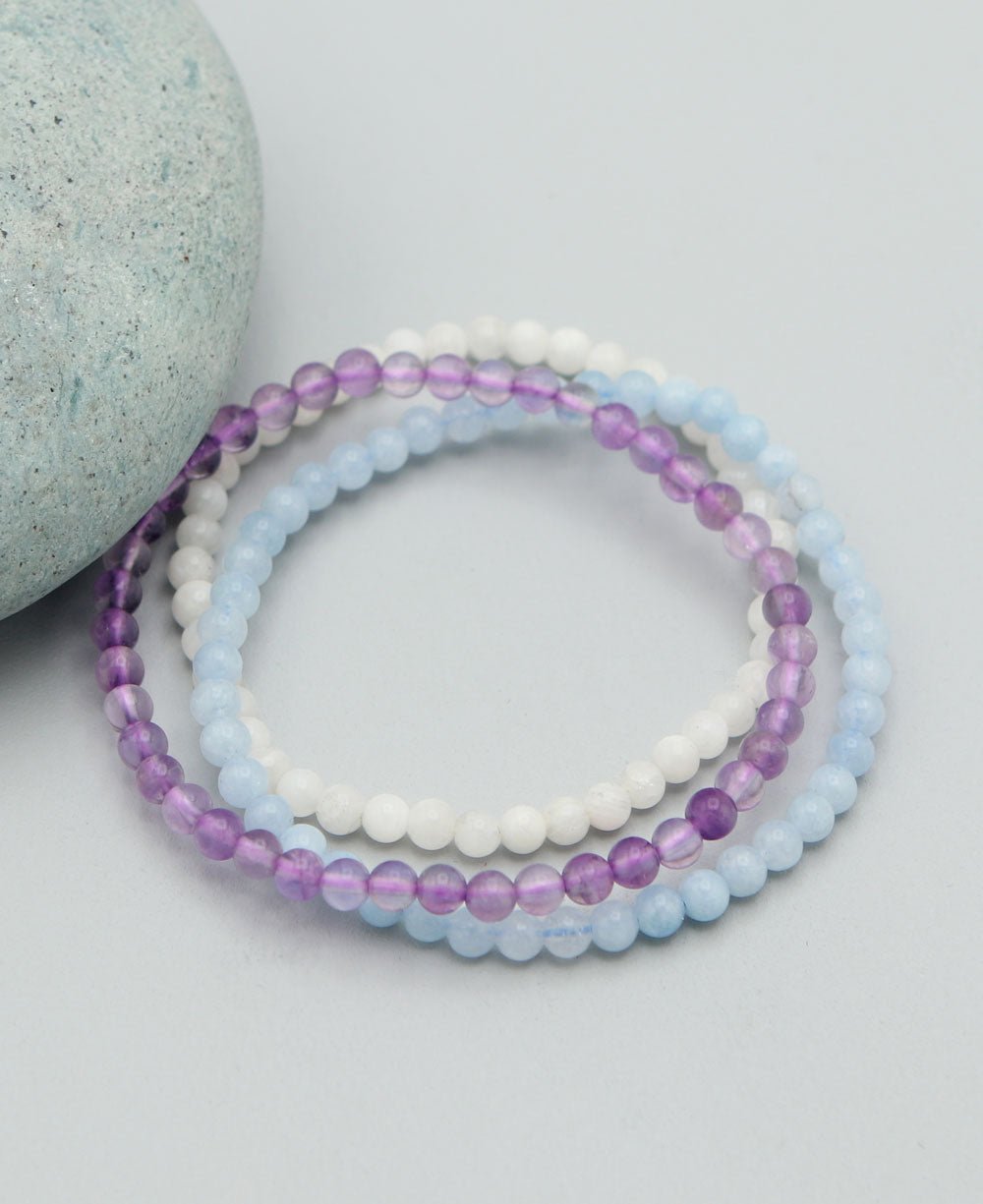 Energy Bracelets for Tranquility, Set of 3 - Bracelets