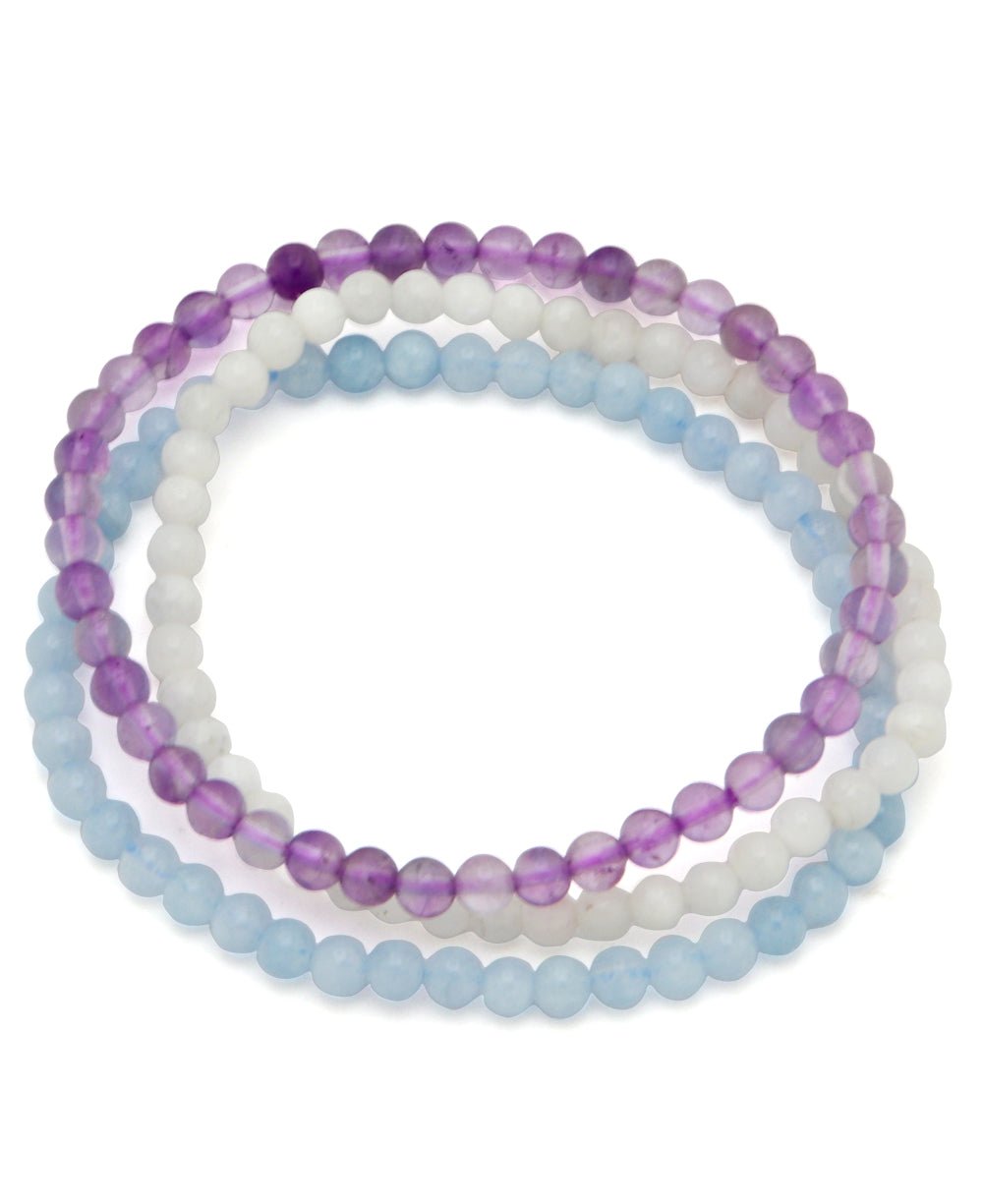 Energy Bracelets for Tranquility, Set of 3 - Bracelets