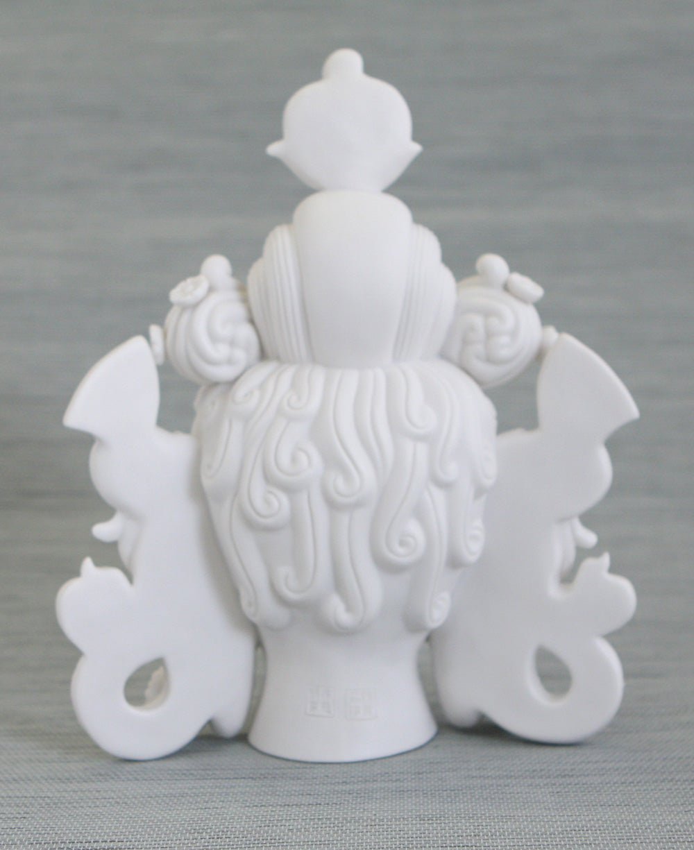 Face of Tara, White Porcelain Statue - Sculptures & Statues