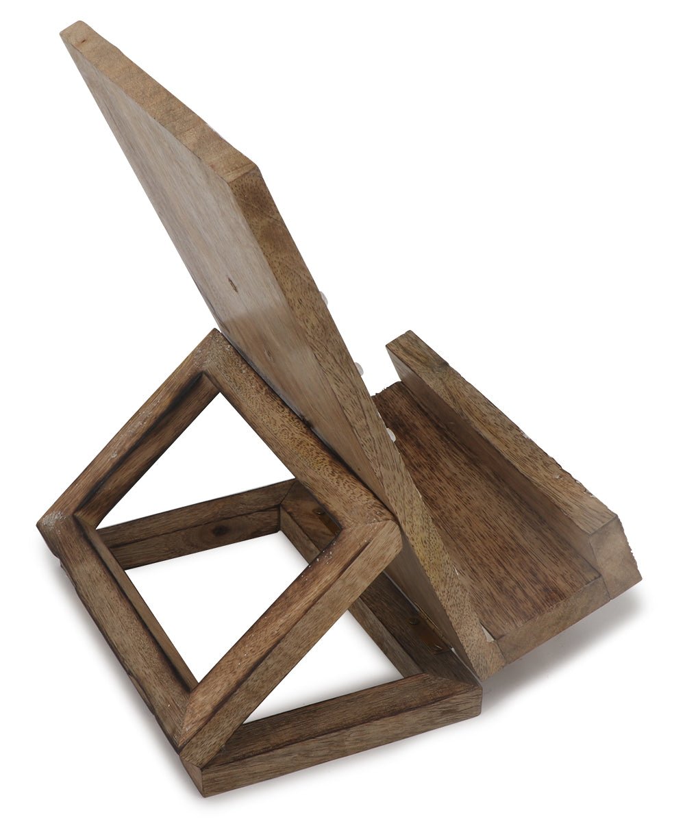 Fair Trade Carved Tree of Life Tablet And Book Stand - Book Stands & Rests