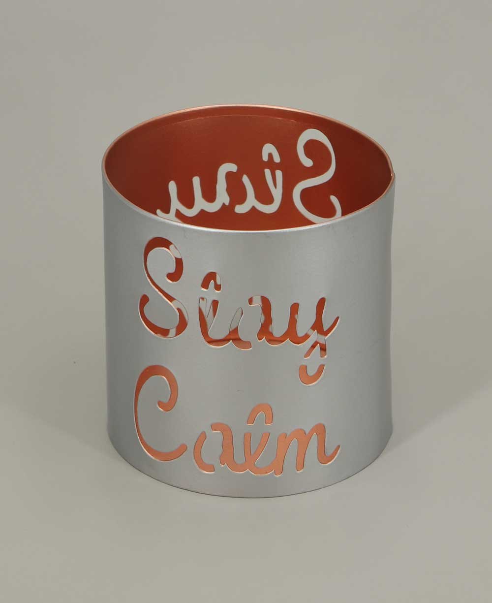 Fairtrade Inspirational Stay Calm Candle / Pen Holder - Candle Holders