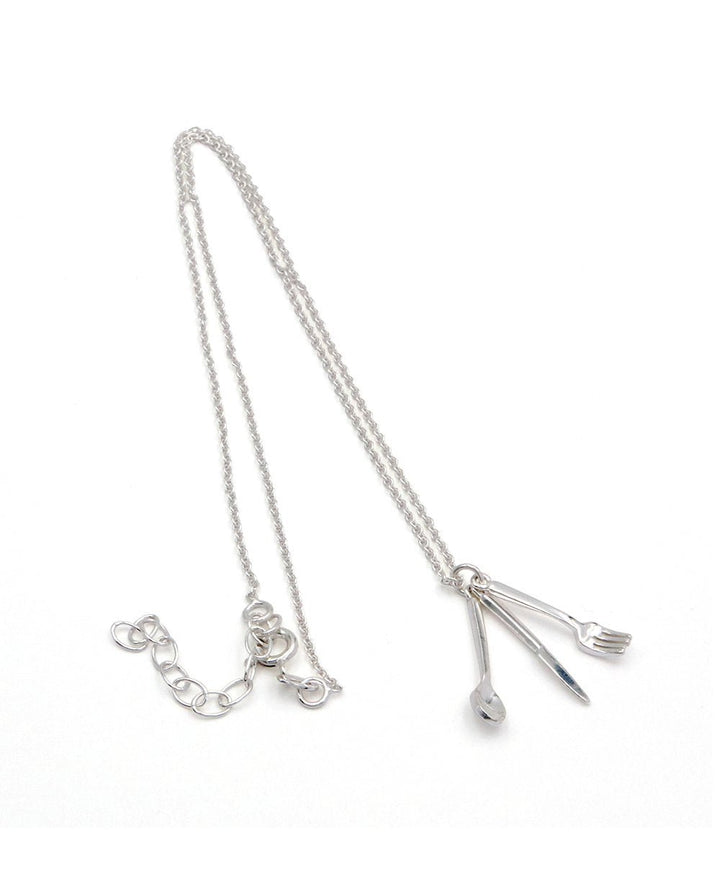 Feed The Soul Sterling Silver Necklace - Necklaces