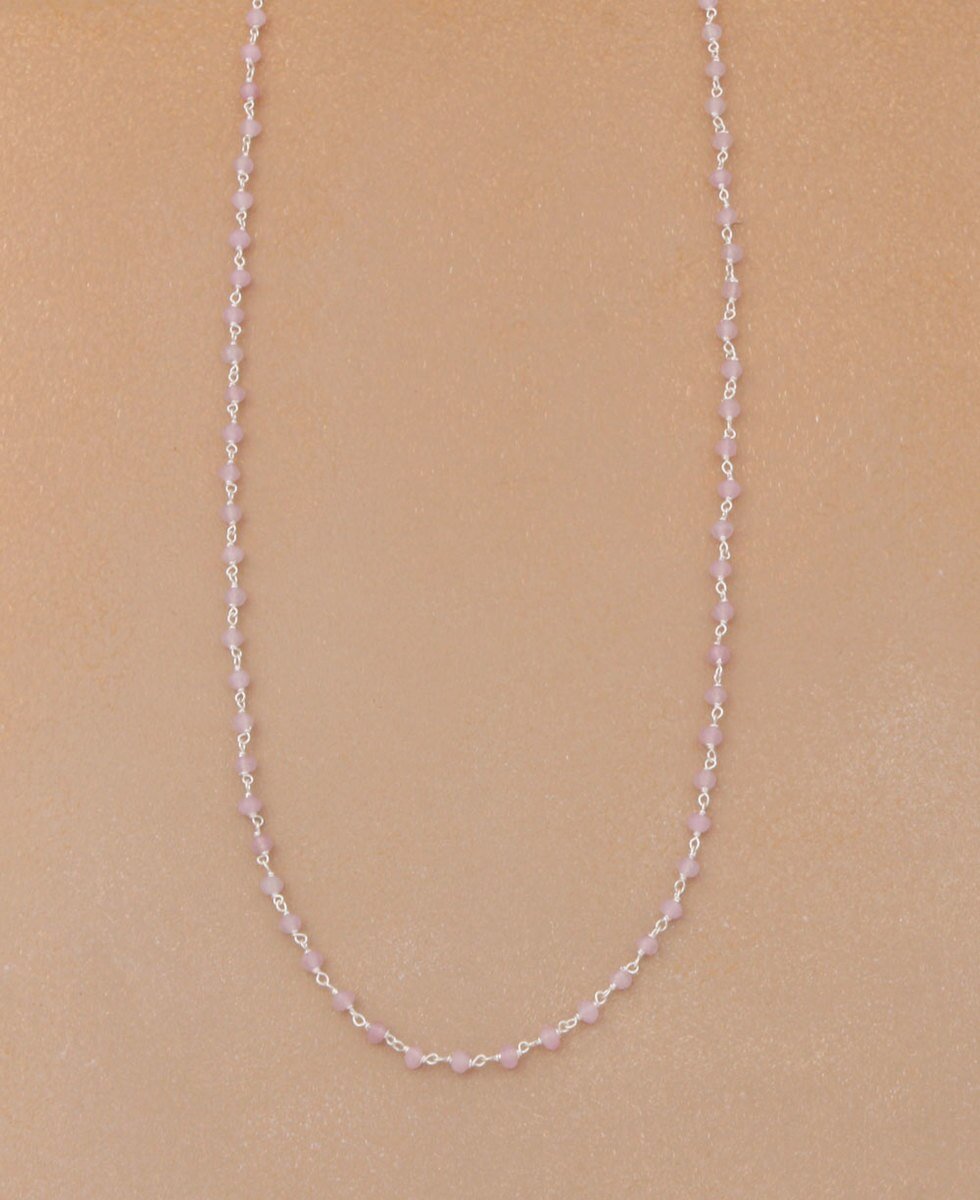 Gemstone Necklace Chain - Chains Amethyst