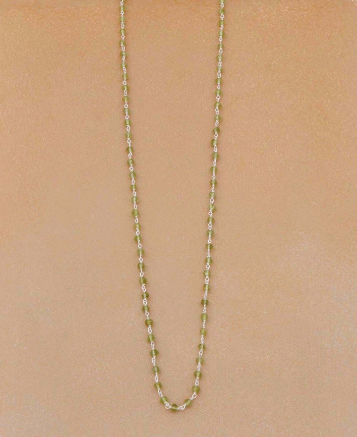 Gemstone Necklace Chain - Chains Peridot