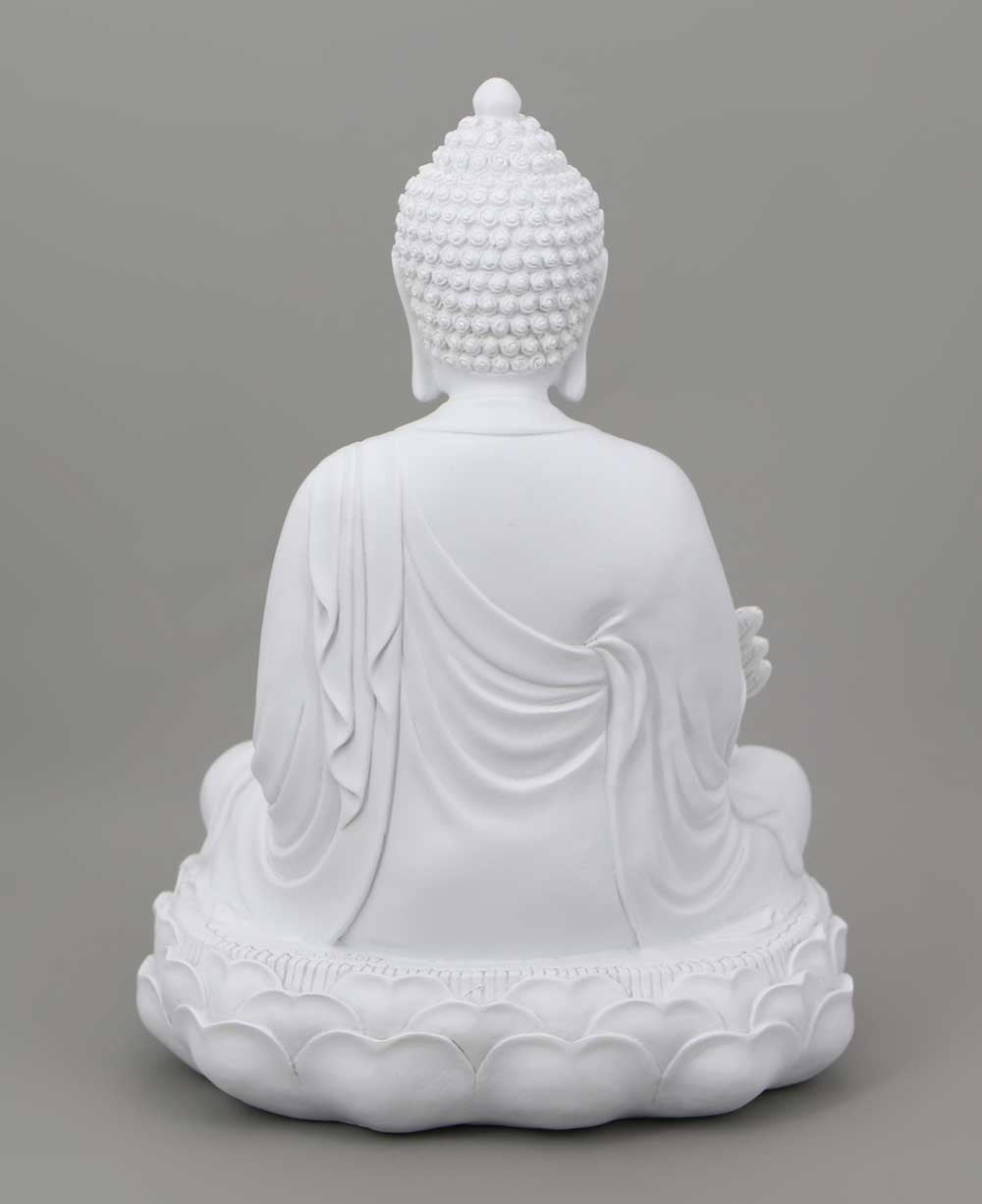 Healing White Medicine Buddha Statue, Indoor and Outdoor Use - Sculptures & Statues