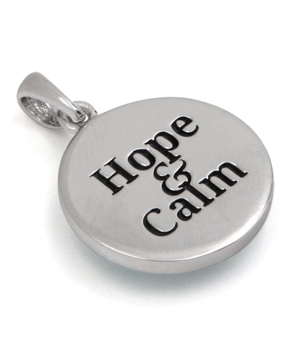 Hope and Calm Amazonite Pendant - Charms & Pendants