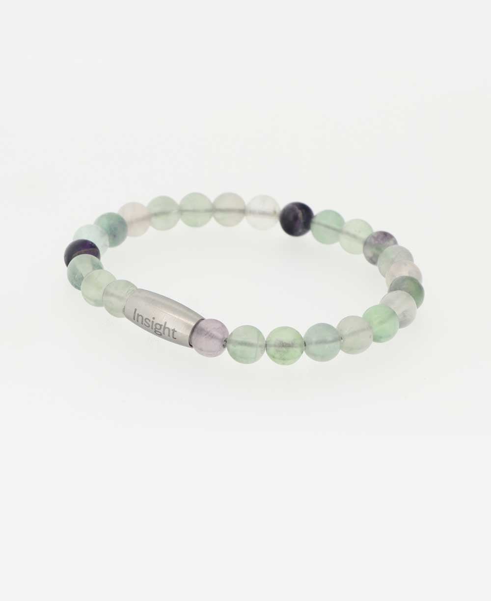 Insight Fluorite Gemstone Bracelet - Bracelets 7"