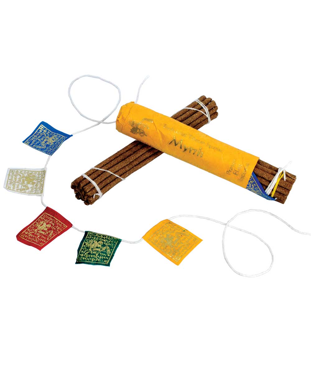 Juniper, Tibetan Spice, Myrrh Incense, Set of 3 - Incense