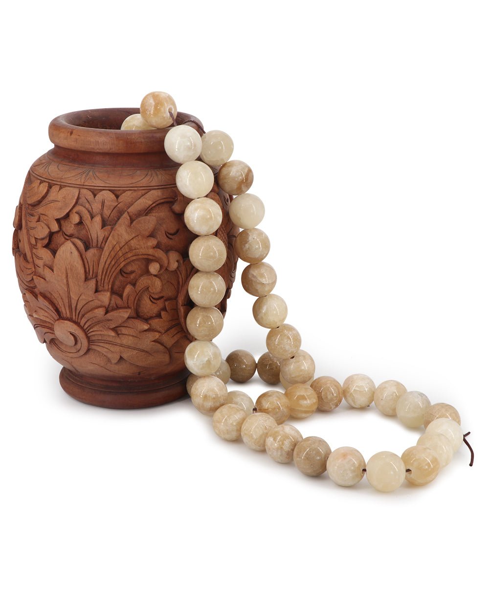 Large Decorative Indonesian Onyx Beads Strand - Wreaths & Garlands