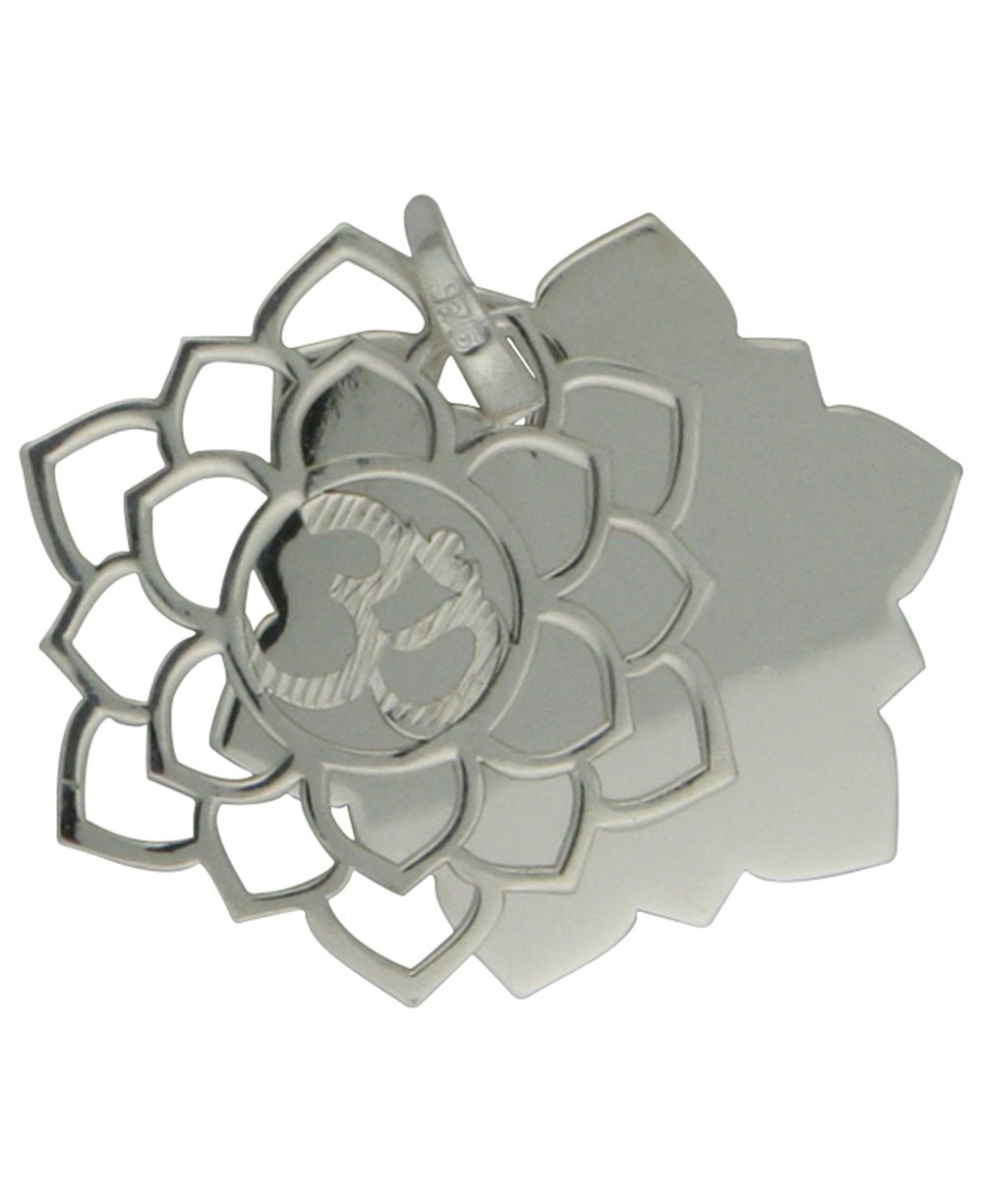 Layered Chakra Pendants in Sterling Silver - Charms & Pendants Crown Chakra