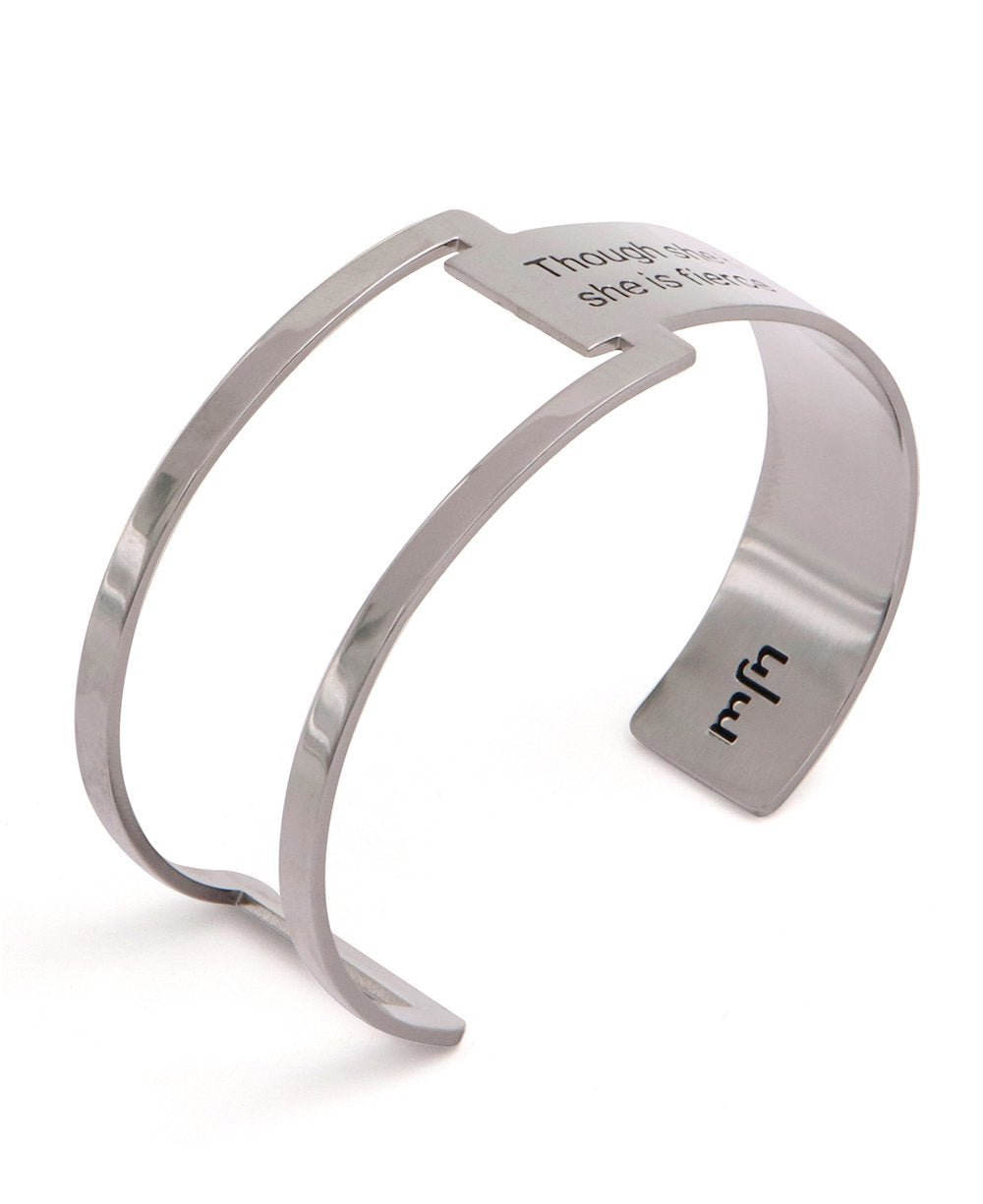 Little But Fierce Geometric Cuff Bracelet - Bracelets