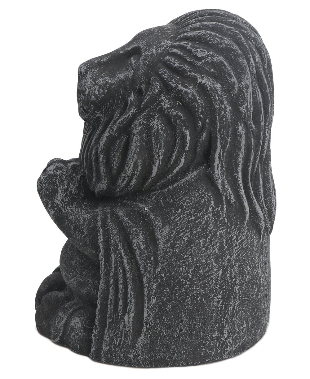 Meditating Namaste Lion Garden Statue - Sculptures & Statues