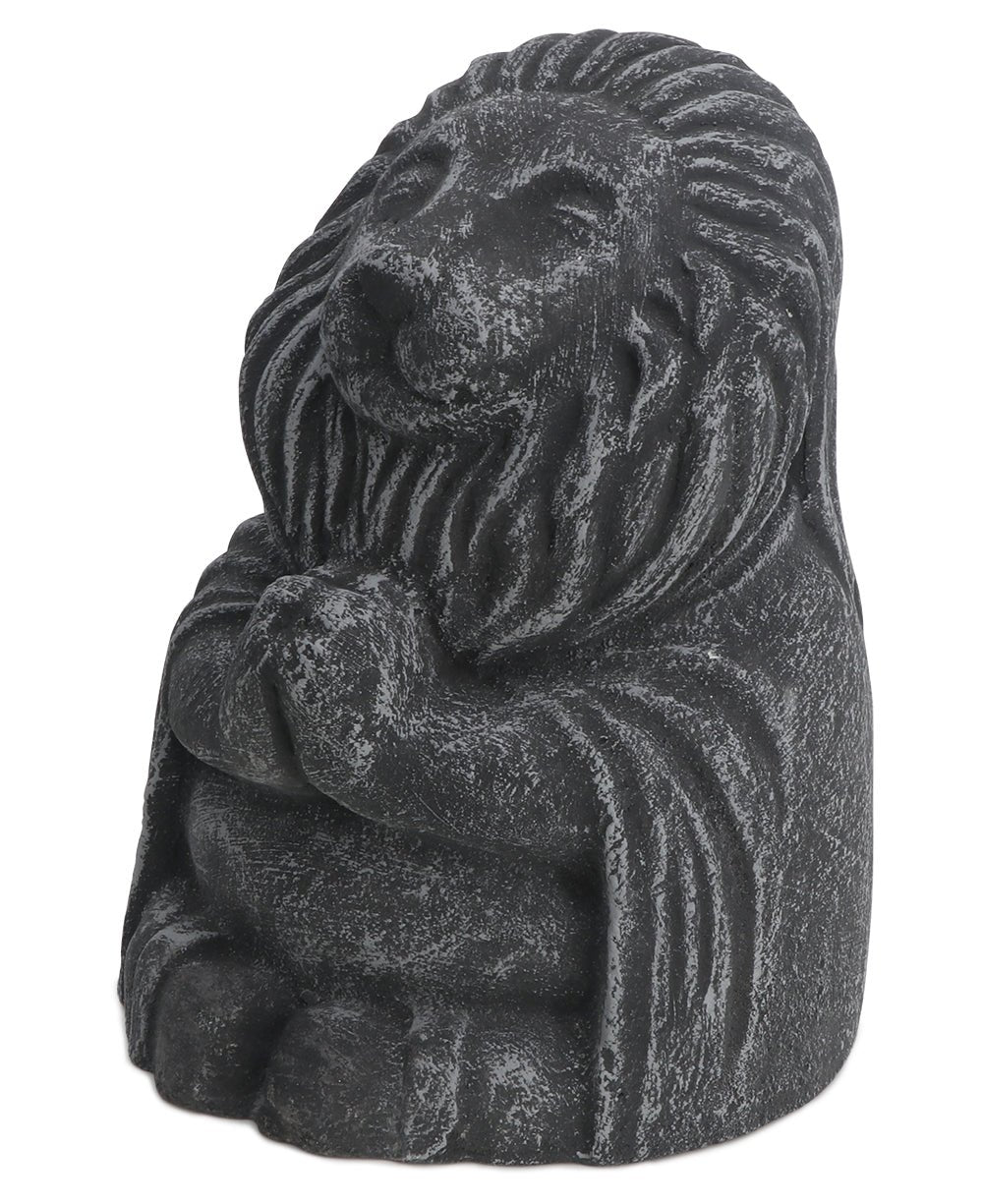 Meditating Namaste Lion Garden Statue - Sculptures & Statues