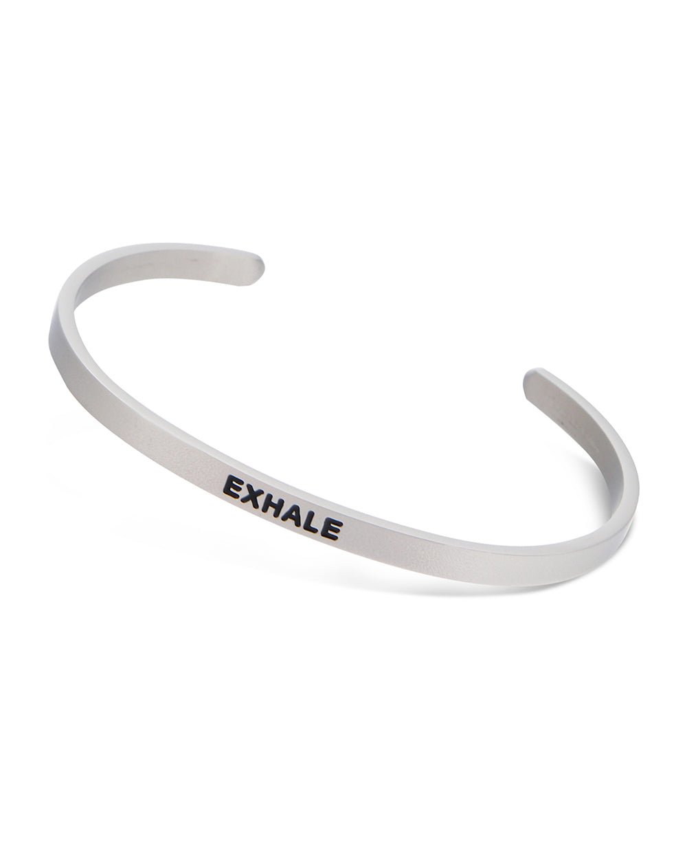 Meditational Cuff Bracelet, Exhale - Bracelets