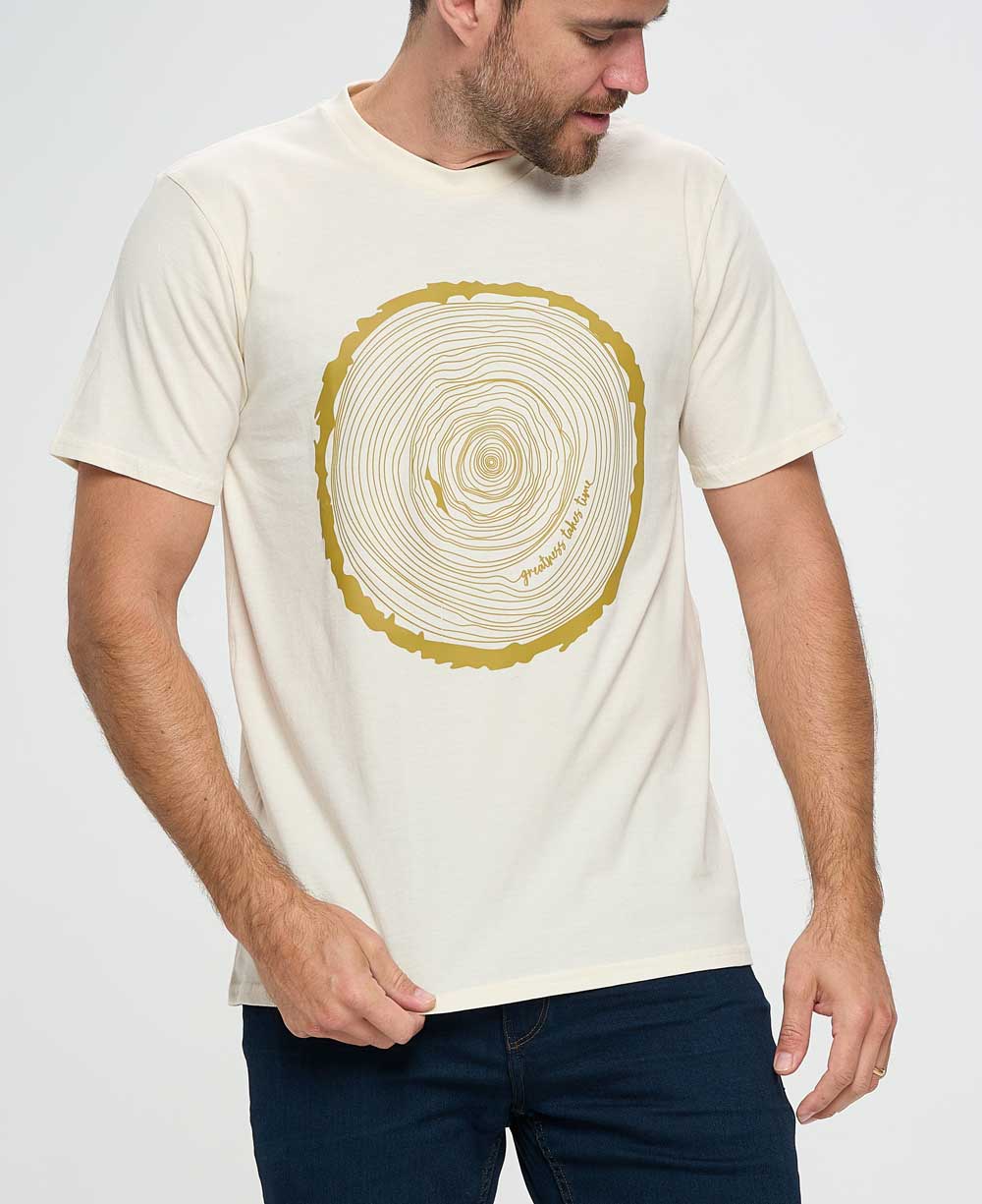 Men’s Organic Cotton Greatness Takes Time T-Shirt, USA