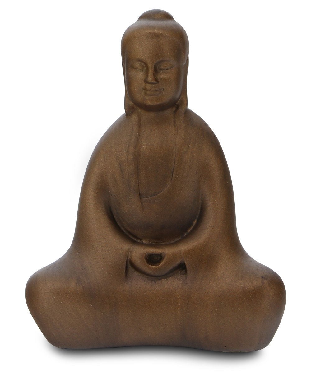 Minimalist Abstract Meditating Buddha Statue - Sculptures & Statues