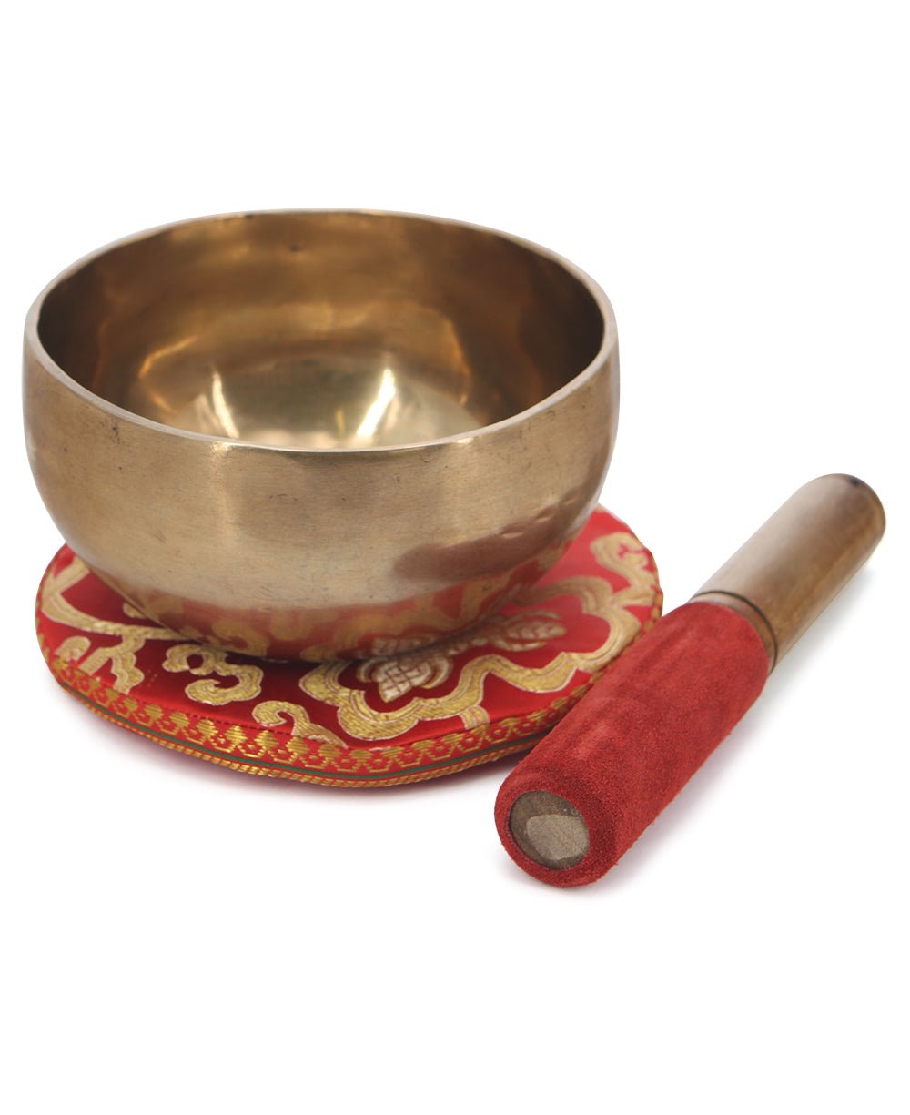 Minimalistic Meditation Singing Bowl - Hand Bells & Chimes