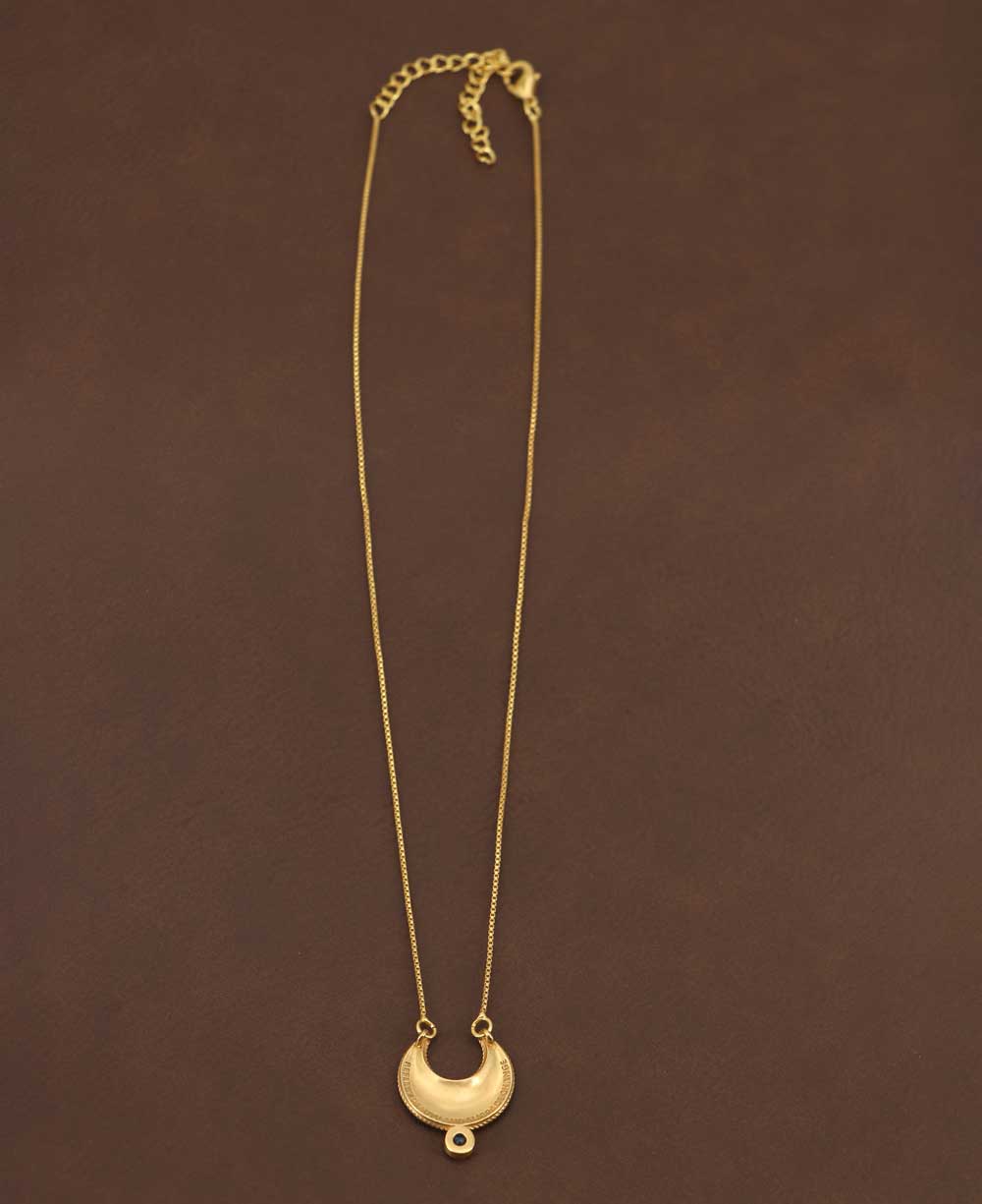 Moon Phase Mandala Art Gemstone Inspirational Necklace - Necklaces Moonstone