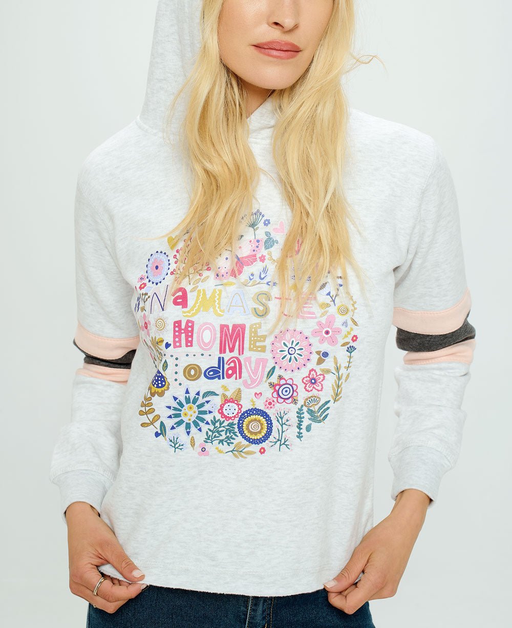 Namaste Home Today Women's Fleece Hooded Sweatshirt - Shirts & Tops S