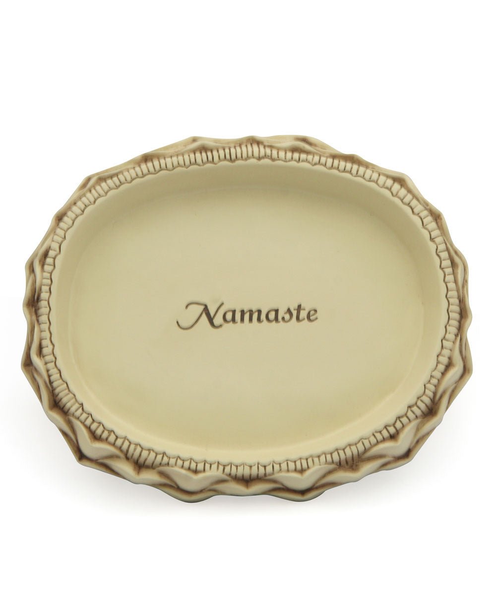 Namaste Lotus Decorative Tray and Charm Bowl - Bowls
