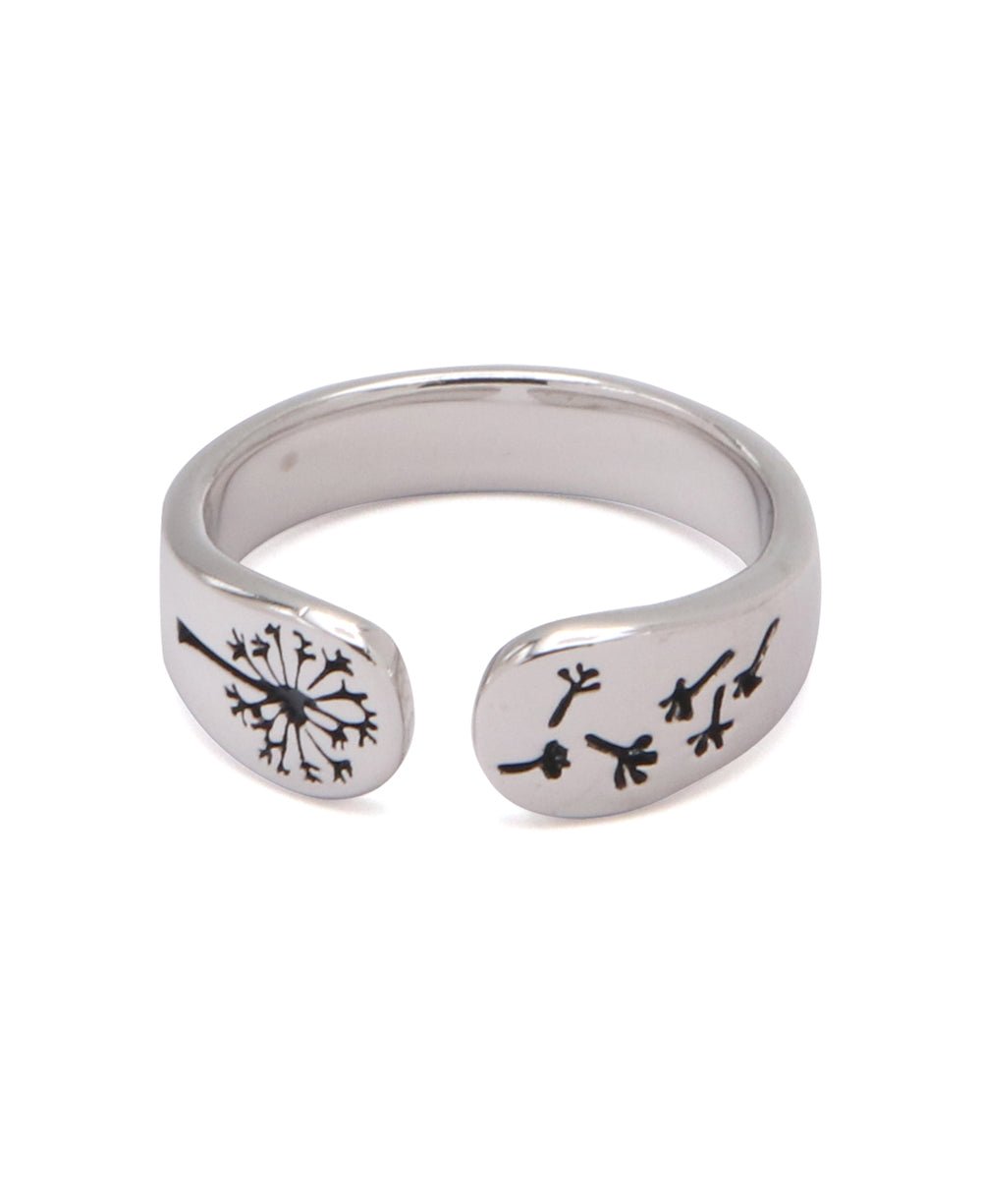 One Day at a Time Sterling Silver Adjustable Inspirational Ring - Rings