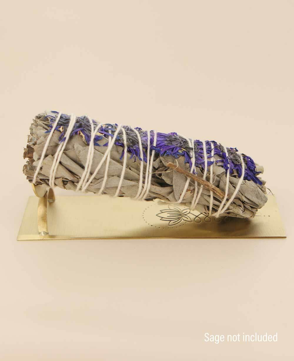 Palo Santo Wood & Sage Holder - Incense Holders