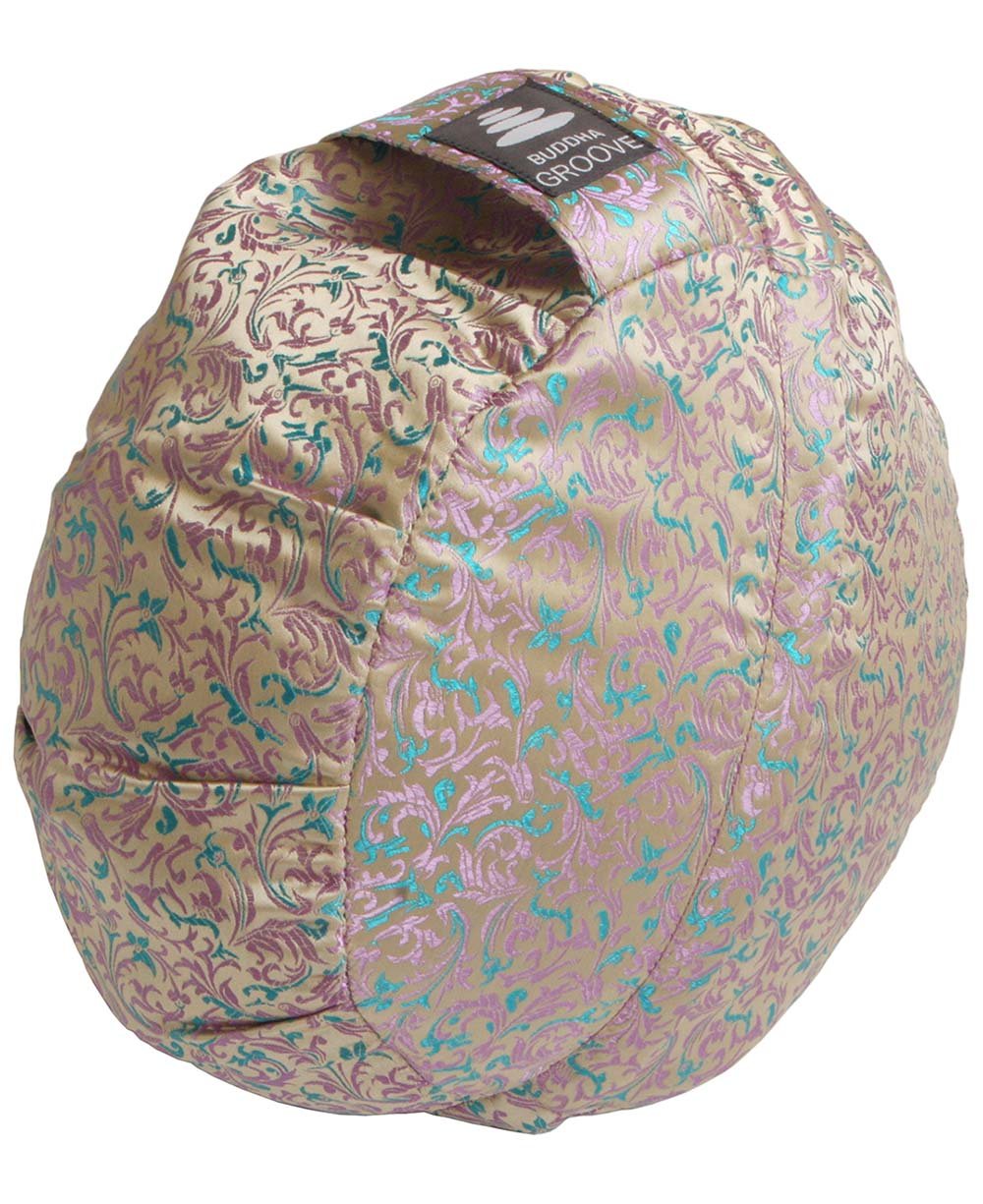 Pastel Floral Zafu Cushion, Travel Size - Massage Cushions