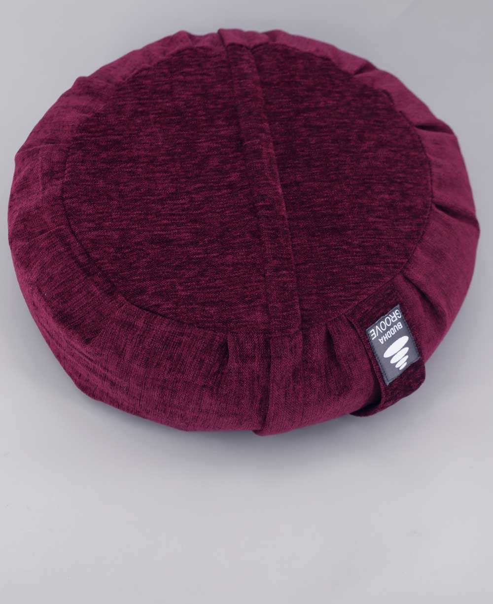 Purple Lotus Zafu Meditation Cushion - Massage Cushions