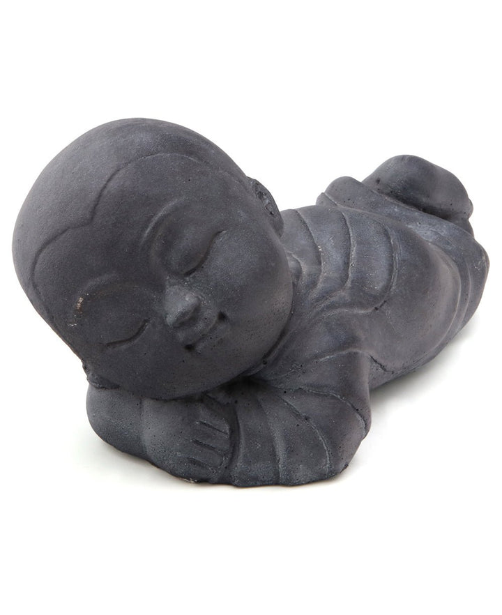 Resting Baby Monk Garden Statue, USA -