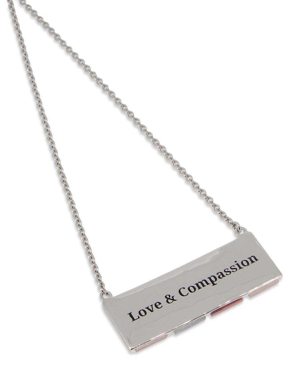 Rose Quartz, Rhodonite, Blue Lace Agate Sterling Necklace - Necklaces