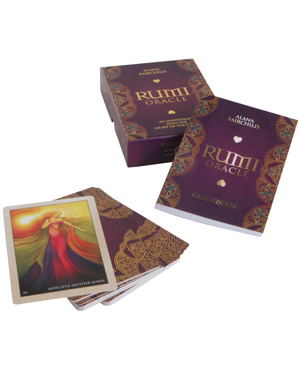 Rumi Oracle Card and Guidebook Set - Media