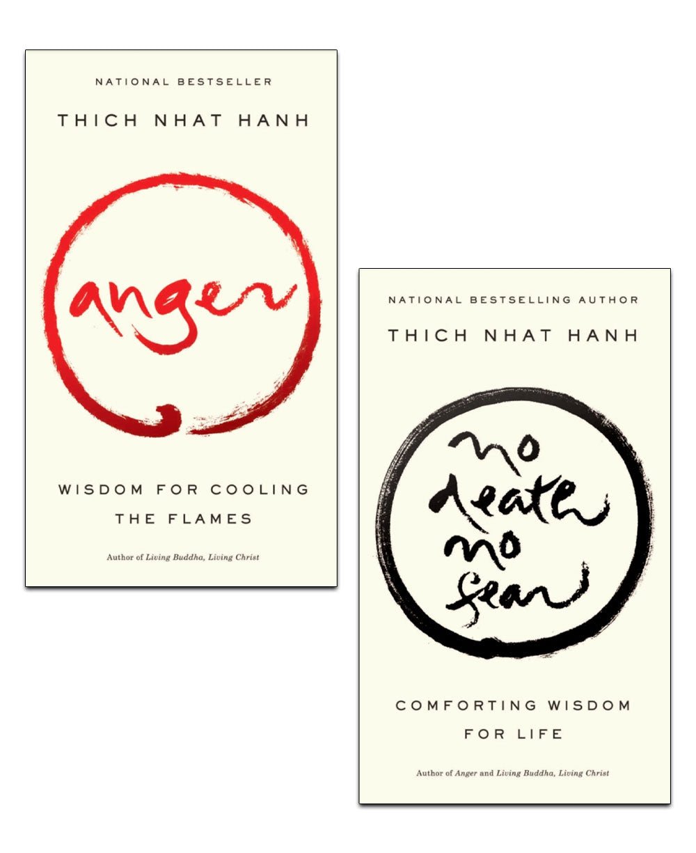 Set of 2 Anger and Fear Guidebooks, By Thich Nhat Hanh - Books