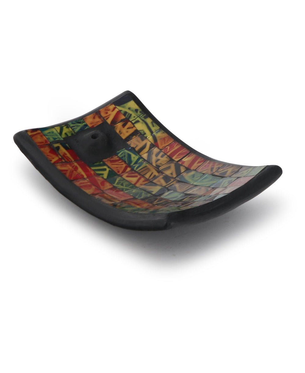 Set of 3 Mosaic Incense Holders - Incense Holders