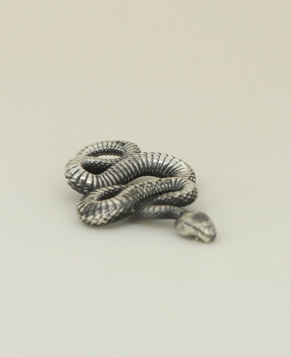 Sterling Silver Snake Pendant - Charms & Pendants
