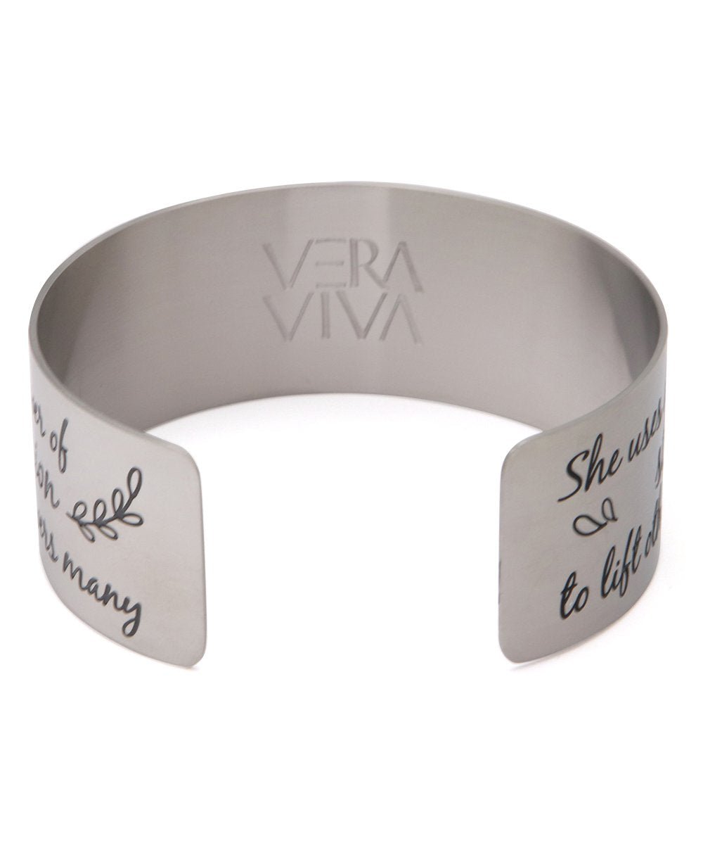 Strongest Souls Have Softest Hearts Inspirational Cuff Bracelet - Bracelets