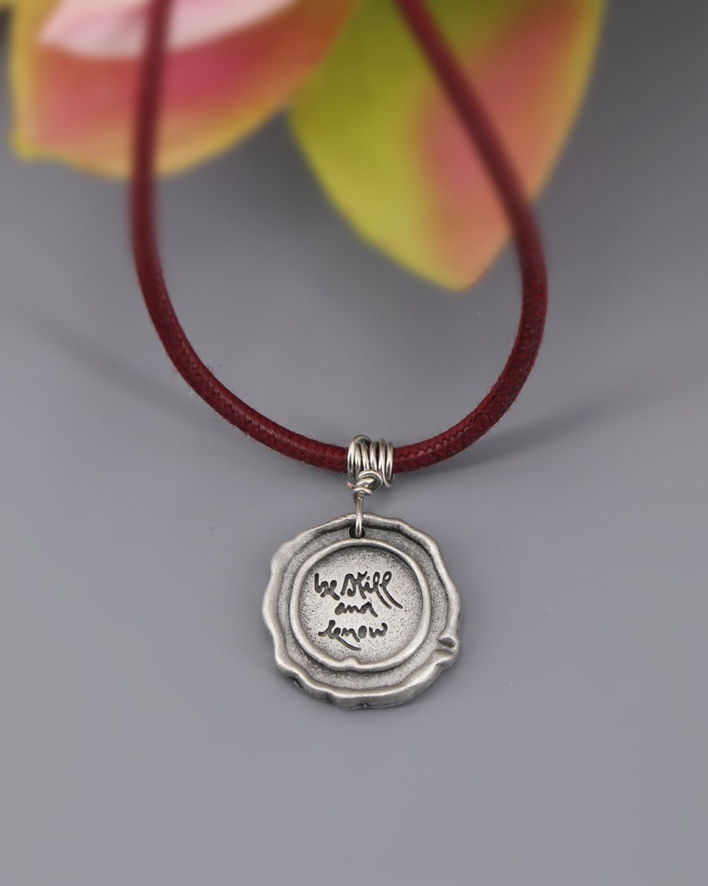 Thich Nhat Hanh Be Still and Know Pendant Necklace - Necklaces