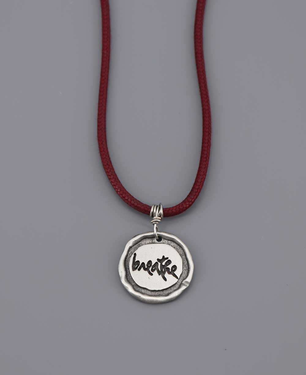 Thich Nhat Hanh Breathe Necklace - Necklaces