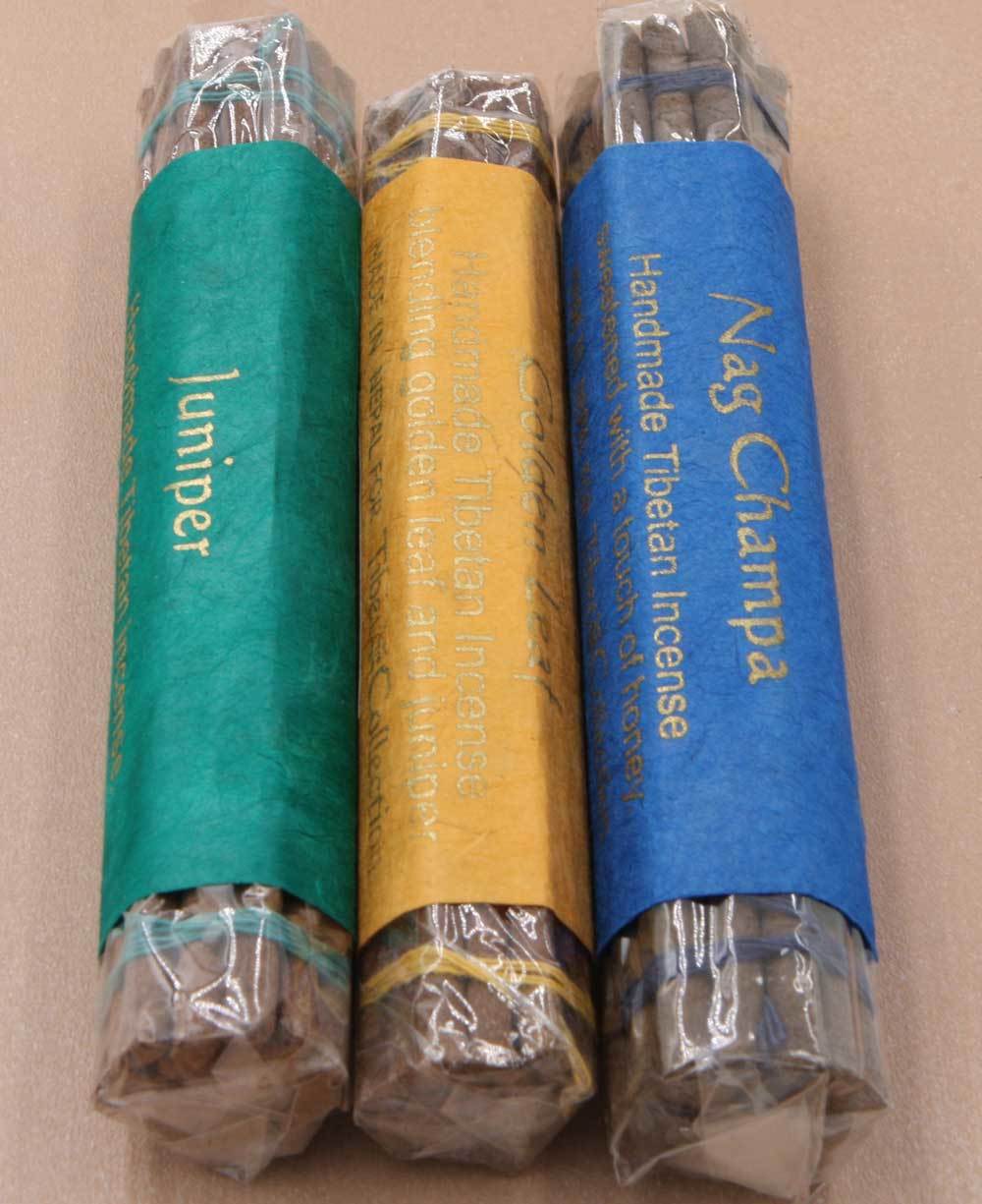 Traditional Tibetan Incense, Set of 3 - Incense