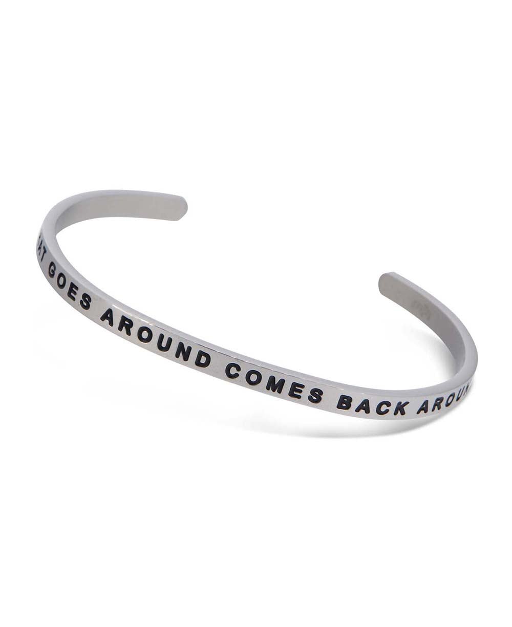 What Goes Around Comes Around, Karma Cuff Bracelet - Bracelets