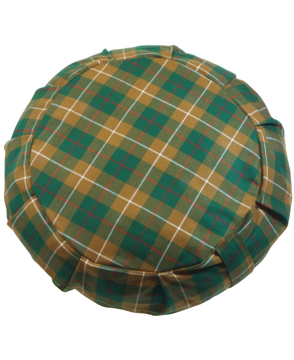 Zafu Cushion in Green and Sienna Brown - Massage Cushions