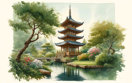 Soaring Spirits: The Symbolic Towers of Asia's Pagodas - Buddha Groove