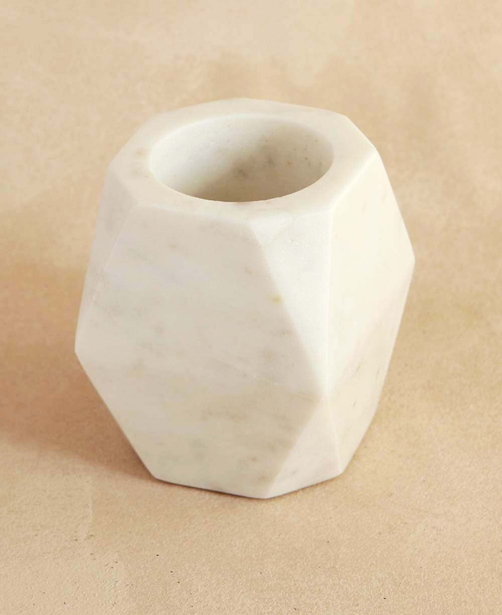 White Marble Vase / Planter