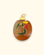 Abstract Om Ganesh Enamel Work Artistic Pendant - Pendant