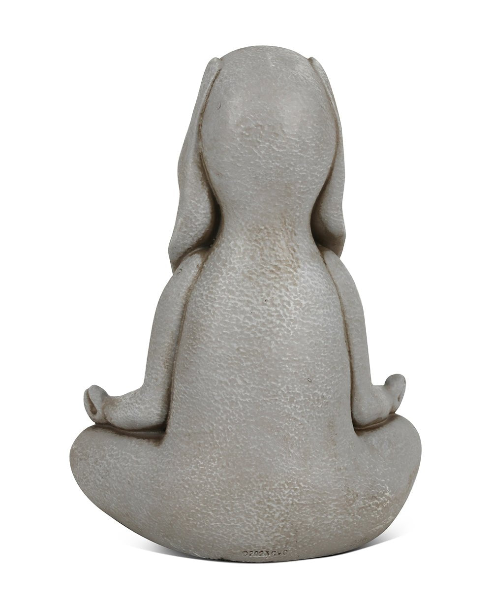 Adorable Small Meditating Bunny Statue - Sculptures & Statues